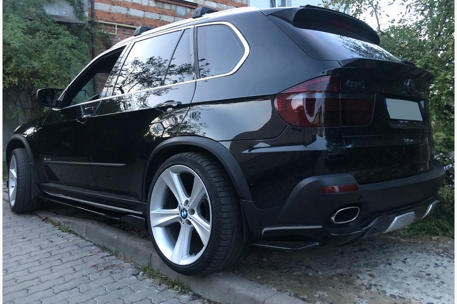 Uniwersalne Nakładki na Progi Boczne DPT Black (ABS) (2szt) (Czarny Połysk) Zdjęcia 4