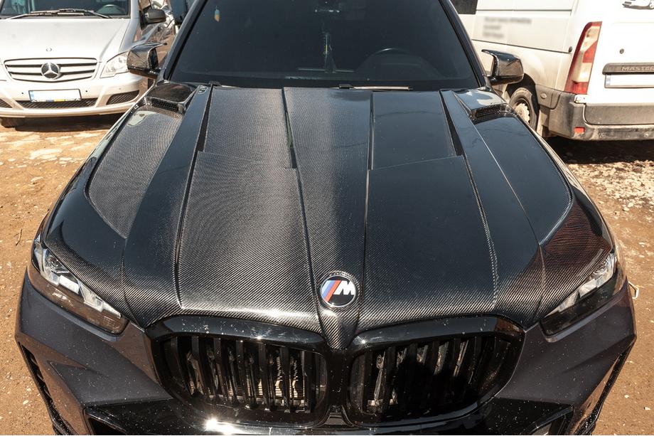 BMW X5 G05 2019–2026 Maska karbonowa V2 (G05/F95) Zdjęcia 2