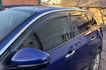 Peugeot 3008 2016-2023 Deflektory Okien (4 szt., DPT) zdjęcia 2
