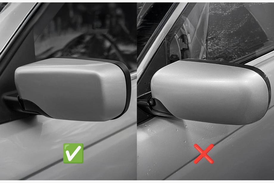 BMW 3 Series E46 1998-2006 Nakładki na lusterka M-Look (do SD/SW/Compact, 2 szt.) Zdjęcia 6