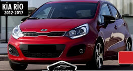 Kia Rio 2012-2017 Nakładki na Lusterka BMW-Style (z Kierunkowskazem, 2 szt) zdjęcia 7