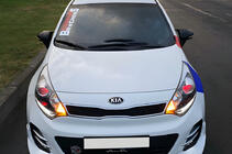 Kia Rio 2012-2017 Nakładki na Lusterka BMW-Style (z Kierunkowskazem, 2 szt) zdjęcia 10