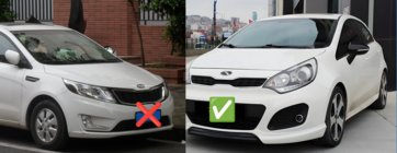 Kia Rio 2012-2017 Nakładki na Lusterka BMW-Style (z Kierunkowskazem, 2 szt) zdjęcia 2