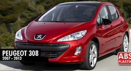Peugeot 308 2007-2013 Nakładki na Lusterka BMW-Style (2 szt) zdjęcia 8