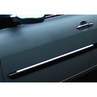Wąskie listwy drzwiowe 2006-2010 (4 szt, stal nierdzewna) Renault Megane II 2004-2009 zdjęcia 1