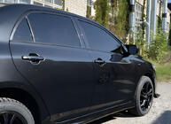 Toyota Corolla 2007-2013 Nakładki na Lusterka BMW-Style (Bez Kierunkowskazu, 2 szt) zdjęcia 2