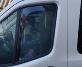 Ford Transit 2014- Deflektory szyb wsuwane (2 szt, Esa) zdjęcia 1