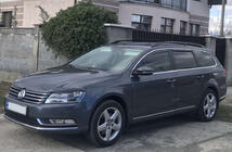 Volkswagen Passat B7 2012-2015 Deflektory szyb wsuwane (SW, 4 szt, Esa) zdjęcia 2