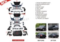 Mercedes S-class W221 2005-2013 Zestaw liftingowy do W223 AMG Line zdjęcia 10