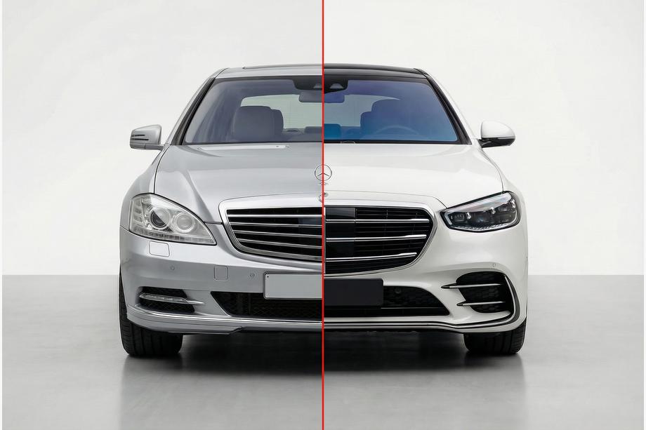 Mercedes S-class W221 2005-2013 Zestaw liftingowy do W223 AMG Line Image