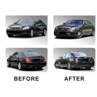 Zestaw body kit facelift do W222 AMG S63 zdjęcia 4