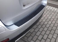 Mercedes GL class X164 2006-2012 Nakładka na Tylny Zderzak DPT V-2 (ABS) (90cm, Czarny Mat) zdjęcia 3