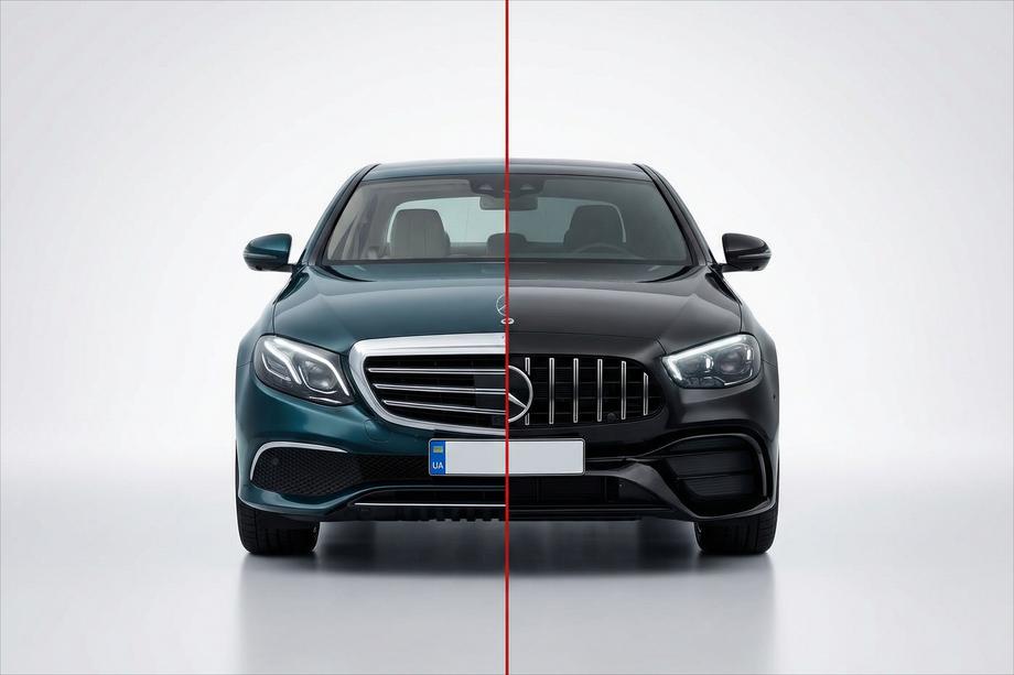 Mercedes E-class W213 2016-2023 Zestaw body kit facelift w stylu AMG E63 2024 Zdjęcia 1