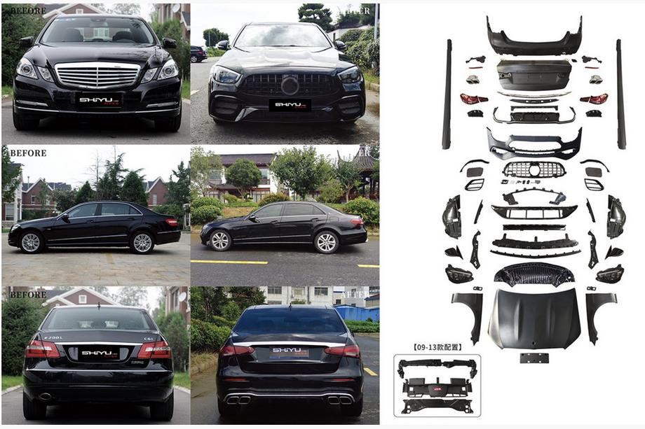 Mercedes E-class W212 2009-2016 Zestaw restyling do W213 E63 AMG 2024 Image