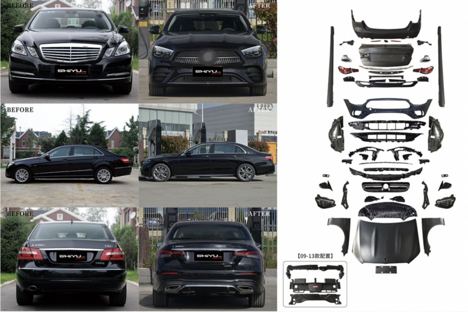 Mercedes E-class W212 2009-2016 Zestaw Faceliftingowy do W213 AMG-Line 2024 Image