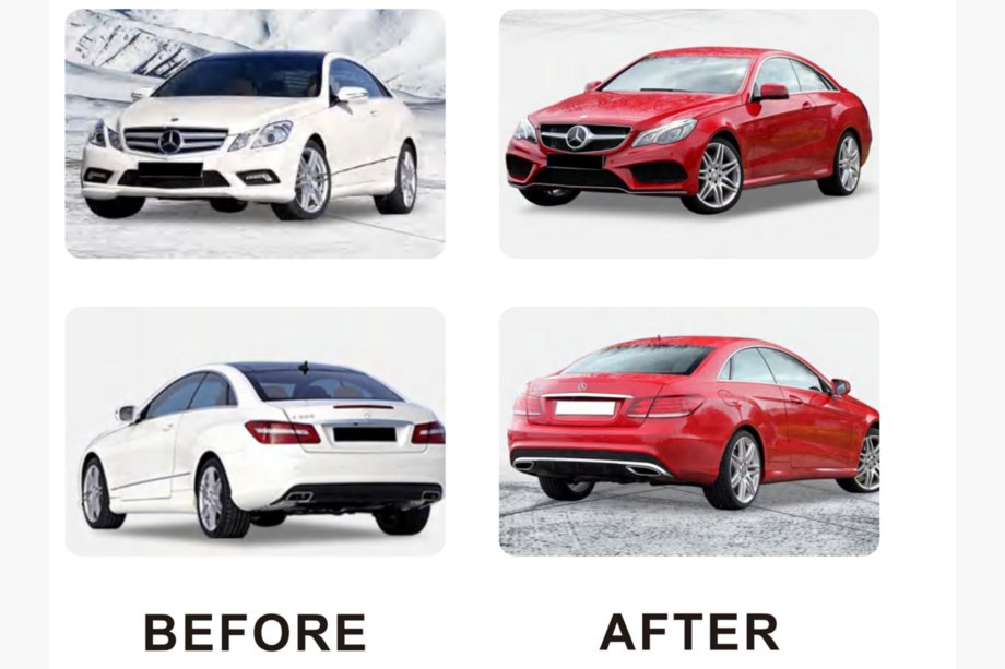 Mercedes E-class coupe C207 2010-2017 Zestaw Facelifting AMG 2017 Image