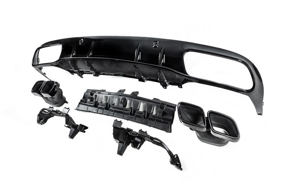 Mercedes C-class W205 2014-2021 Zestaw body kit z dyfuzorem do Coupe (AMG C63-design 2018-2021) Zdjęcia 8