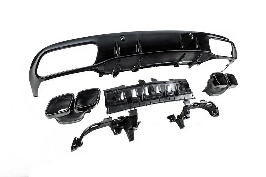 Mercedes C-class W205 2014-2021 Zestaw body kit z dyfuzorem do Coupe (AMG C63-design 2018-2021) Zdjęcia 9