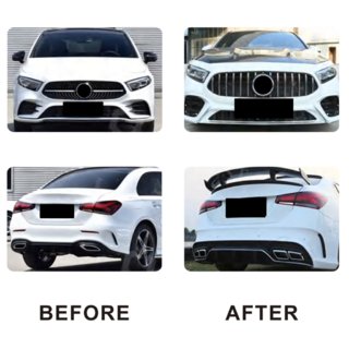 Zestaw body kit AMG A45 (Typ-B) Mercedes A-сlass W177 2018- zdjęcia 1