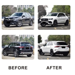 Zestaw body kit AMG GLE53 2018-Design (z pełnym tylnym zderzakiem) Mercedes GLE W167 2018- zdjęcia 2