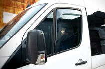 Volkswagen Crafter 2006-2016 Wkładane owiewki szyb (przyciemniane, 2 szt., Cagatay) zdjęcia 3