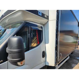 Wkładane owiewki szyb (przyciemniane, 2 szt., Cagatay) Iveco Daily 2014- zdjęcia 4