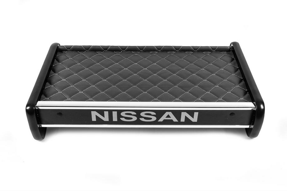Nissan Primastar 2002-2014 Półka na deskę rozdzielczą (2001-2010, Szara z szarym przeszyciem) Image