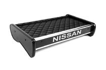 Nissan Primastar 2002-2014 Półka na deskę rozdzielczą (2001-2010, Czarna z czarną nicią) zdjęcia 3