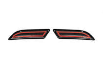 Renault Megane IV 2016-2025 Nakladki imitacja koncowki wydechu Carmos (2 szt, ABS+stal nierdzewna) zdjęcia 3