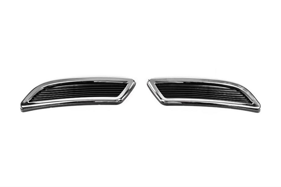 Renault Megane IV 2016-2025 Nakladki imitacja koncowki wydechu Carmos (2 szt, ABS+stal nierdzewna) Image