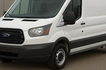 Ford Transit 2014- Nakładki na lusterka Carmos (2 szt., Stal Nierdzewna) zdjęcia 1