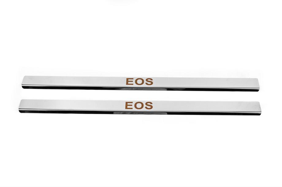 Volkswagen EOS 2006-2011 Nakładki na Progi Carmos (2 szt, Stal Nierdzewna) Zdjęcia 1