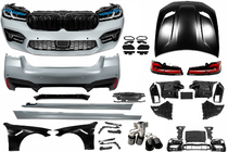 BMW Seria 5 G30/G31 2017–2023 Zestaw restylingowy z maską i błotnikami (do M5 Competition 2021) zdjęcia 2