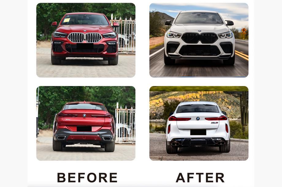 BMW X6 G06 2019–2027 Zestaw body kit X6M F96 (2018-2022) Zdjęcia 3