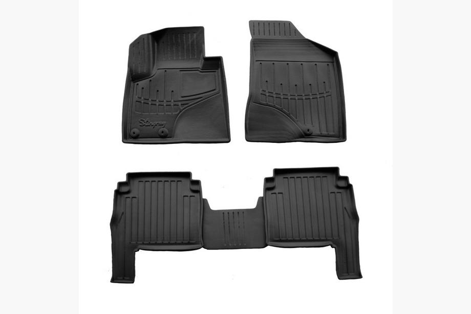 Hyundai Santa Fe 2 2006-2012 Dywaniki gumowe Stingray 3D (2010-2012, 5 szt.) Image