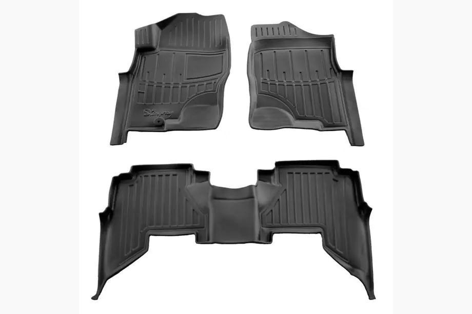 Nissan Pathfinder R51 2005-2014 Dywaniki gumowe Stingray 3D (2005-2010, 3 szt) Image