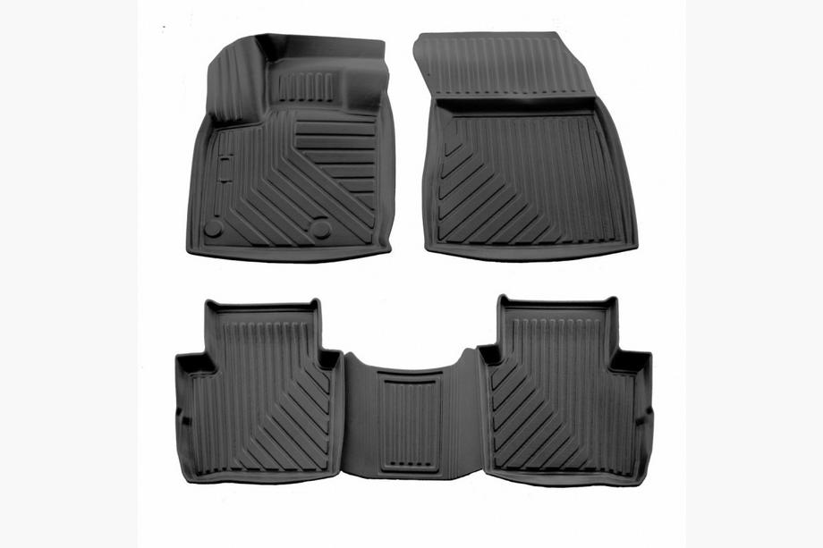 Nissan Qashqai 2021- Dywaniki gumowe Stingray 3D (5 szt.) Image