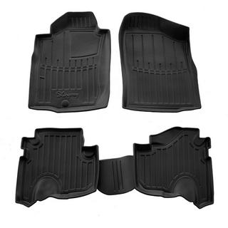 Dywaniki gumowe Stingray 3D (4 szt) Toyota Land Cruiser 90 Prado 1996-2002