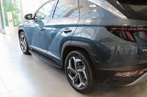 Hyundai Tucson NX4 2021- Progi Boczne Shining Black (2 szt., Aluminium) zdjęcia 8