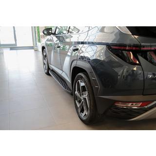 Progi Boczne Shining Black (2 szt., Aluminium) Hyundai Tucson NX4 2021- zdjęcia 2