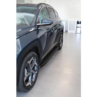 Progi Boczne Shining Black (2 szt., Aluminium) Hyundai Tucson NX4 2021- zdjęcia 3