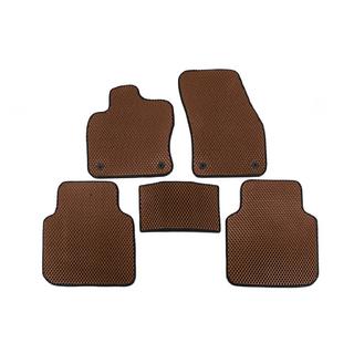 Dywaniki EVA (Allspase, 2 rzędy, Brązowe) zdjęcia 1