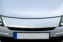Renault Megane III 2009-2016 Nakładka na grill 2008-2011 (stal nierdzewna) zdjęcia 1