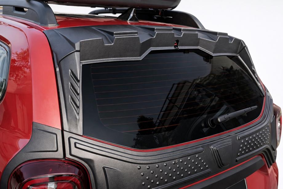 Dacia Duster 2018-2024 Wyprzedaż Spoiler 3-częściowy (ABS) Image