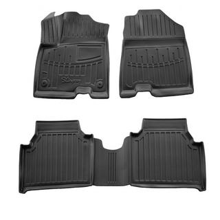 Dywaniki Gumowe Stingray 3D (2018-2022, Electro, 4 szt) Kia Niro 2016–2021