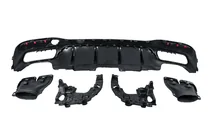 Mercedes GLE/ML class W166 2011-2018 Tylny dyfuzor do GLE (design GLE63) zdjęcia 11