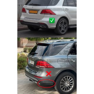 Tylny dyfuzor do GLE (design GLE63) zdjęcia 3