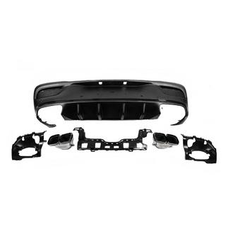 Tylny dyfuzor z końcówkami Black (design GLE63) zdjęcia 3