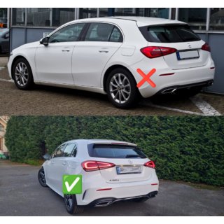 Tylny dyfuzor z końcówkami wydechu (Design A45 HB) zdjęcia 3