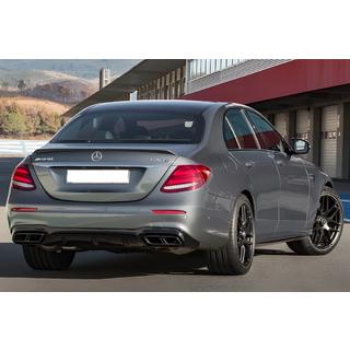 Tylny dyfuzor z końcówkami E63-Design Czarny (do AMG/AMG-Line 2016-2020) zdjęcia 1